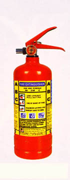 ABC dry powder fire extinguishers