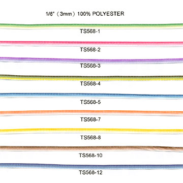 Polyester Rainbow Ribbon