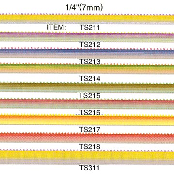 Polyester Rainbow Ribbon