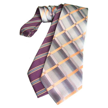 polyester woven tie 