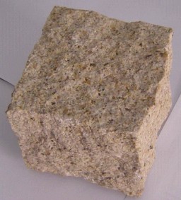 Granite cobble and cube