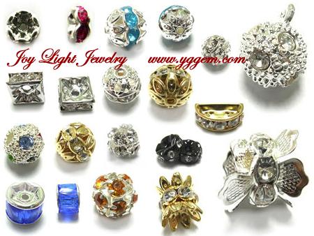 cz diamond findings jewelry beads 