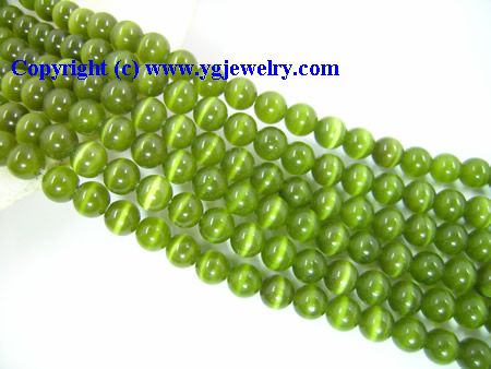 Cats eye beads, other more jewelry beads