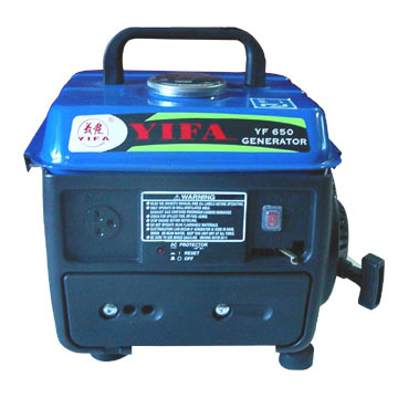 portable gasoline generator set 