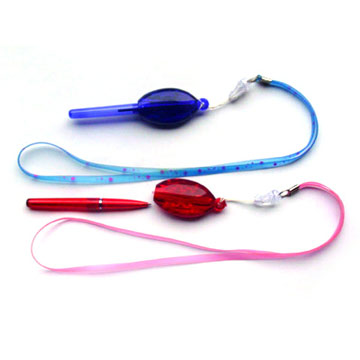 Priting logo pen lanyard