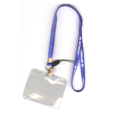 ID badge holders lanyard