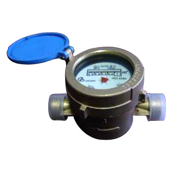Wet-dial water meter 