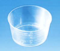 cup medicine plastic 