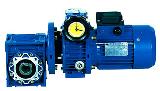 Combination of Basic Model and Worm-gear Speed Reducers