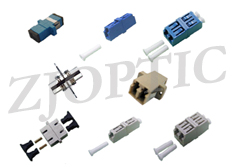 Fiber optic adaptor and mating sleeves