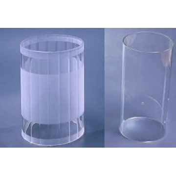 Stripes Tube & Transparent Glass Tubes