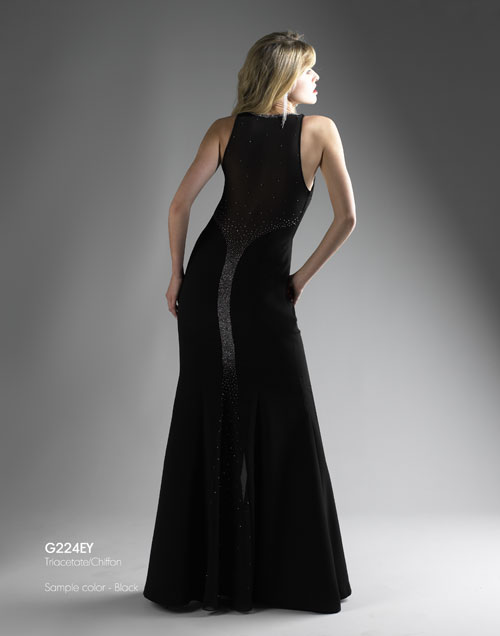 Elegant evening dress