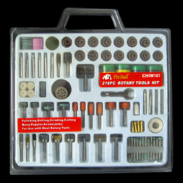 216pc Rotary Accessory Set