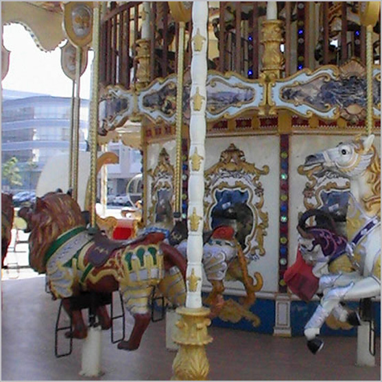 Ancient 2 Level Carousel outdoor rides manufacturer from China ...