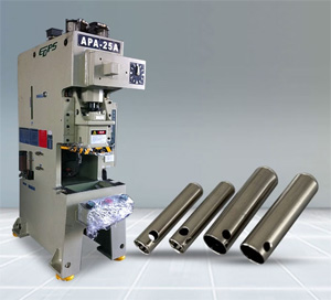 Hollow brass pins making machines