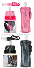 plastic foldable water bottle