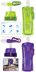 plastic foldable water bottle 