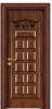 Solid wooden door