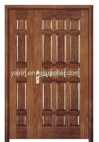 Solid wooden door