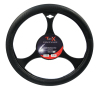 Steering wheel cover