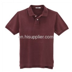 Man's Polo Shirt,brown color