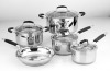 9pcs stainless cookware sets