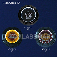 Neon Clock 17