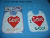 &quot;I Love Mommy&quot; Baby Bib (LY1301)