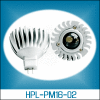 China 1x3Watts High Power White MR16 LED Light Bulbs 85-265VAC 150 lumens output