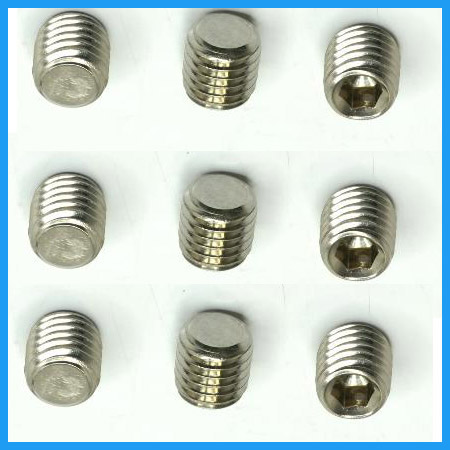 hexagon socket set screws