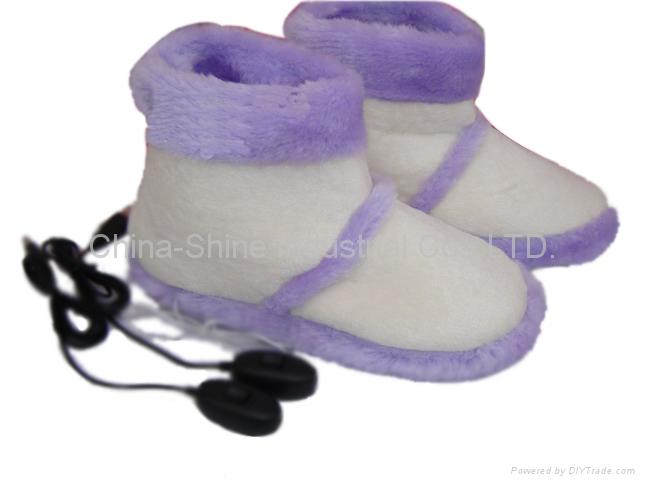 usb warm shoes