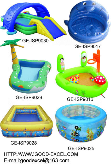 Inflatable swimming pool