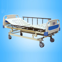 Manual Three Shake Four Folded Medical Bed