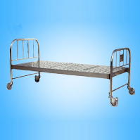 Stainless Steel Flat Bed (with castors)