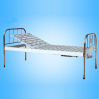 Steel Surface Single Shake Bed with Stainless Steel Bedside