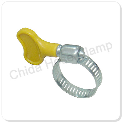 Hose Clamp With Thumb Screw