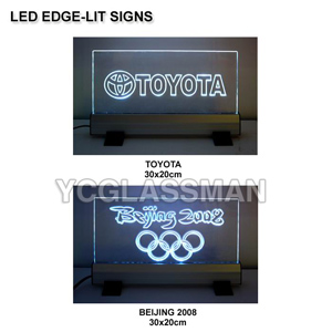 LED Edge-lit Signs