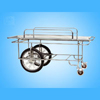 Stainless Steel Stretcher Trolley with Two Big Wheels