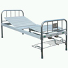 Double-rocker Bed with Stainless Steel Bed Head and Steel Plate Strip Surface