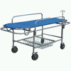 Stainless Stretcher Trolley with Sailcloth Surface