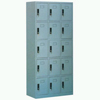 Steel Plastic-spray 15-drawer Shoe Cabinet