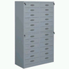 Steel Plastic-spray Multi-drawer Information Cabinet