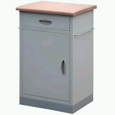 Plastic-spray Bedside Table with ABS Surface