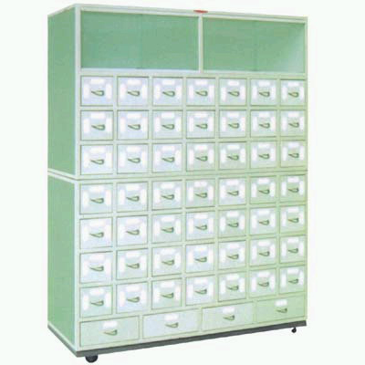 Plastic-spray Chinese Traditional Medicine Cabinet