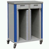 Plastic 50-slot Chart File Trolley