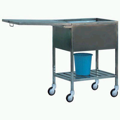 Stainless Steel Wound Cleaning Trolley
