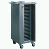 Stainless Steel 25-slot Chart File Trolley