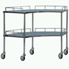 Stainless Steel Fan-shape Instrument Trolley