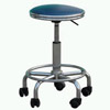 Pneumatic Round Nursing Stool with Truckles