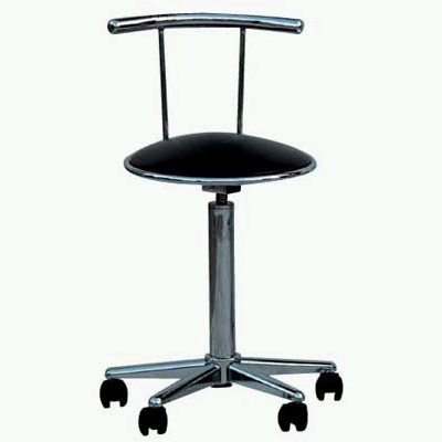 Nursing Round Stool with Truckles